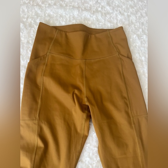 Girlfriend Collective chartreuse yoga leggings size medium - Picture 7 of 13